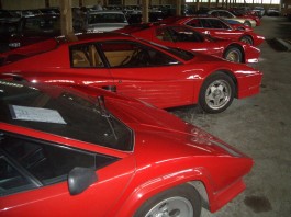 Ferrari, Porsche und Gaz Chaika