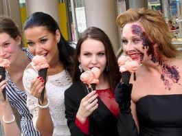 HalloweenBall Eis – das kommt doch in die Tüte!