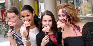 HalloweenBall Eis – das kommt doch in die Tüte!