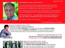 Swinging Jazz Fest Wieden 2013