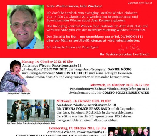 Swinging Jazz Fest Wieden 2013