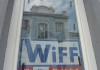Vandalenakt gegen das WIFF Büro. Chicago in Floridsdorf.